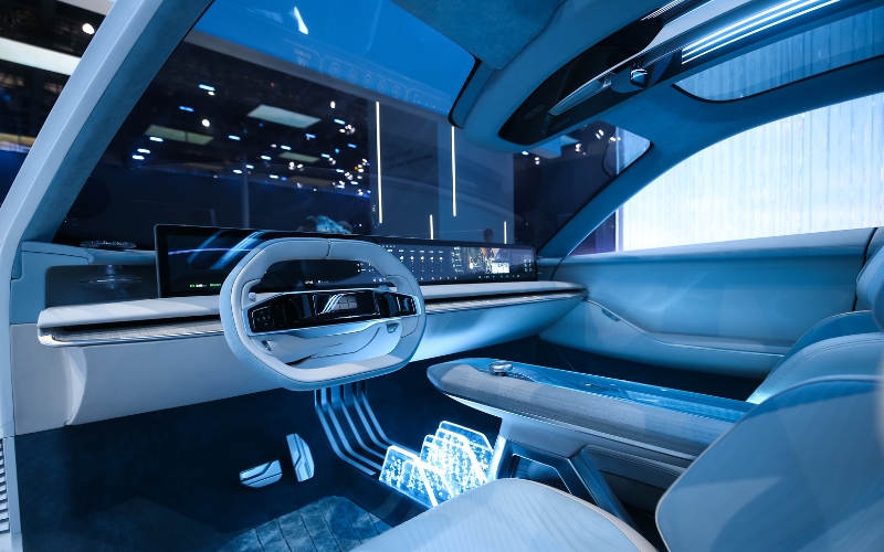 Concept car interior space