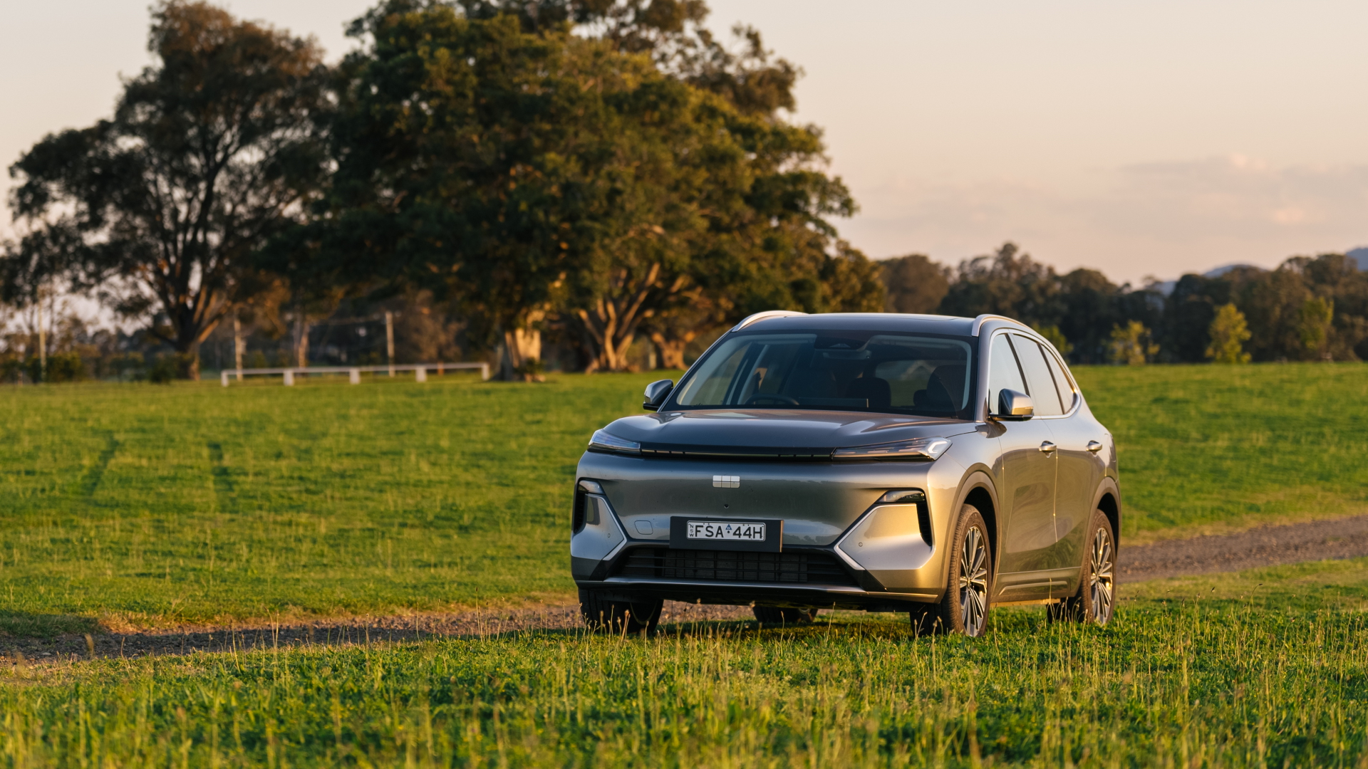Geely EX5 EM-i outdoor Australia launch